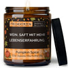 Kerze mit Spruch | wein. saft mit mehr lebenserfahrung.