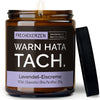 Kerze mit Spruch | warn hata tach.