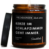 kerze im schlafzimmer geht immer. | deko/schlafzimmer/kerze-im-sch-4583190/images/sandel/main-ob.jpg FRECHEKERZEN, Witzige Sojawachs Duftkerze mit frechem Spruch und aufregendem Duft, ideal als lustiges handgemachtes Geschenk