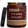 Lustige Duftkerze | it's wine o'clock.
