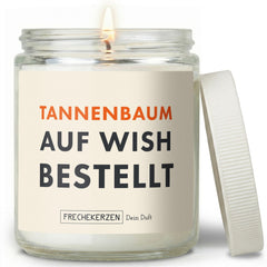 Duftkerze mit Spruch | tannenbaum auf wish bestellt