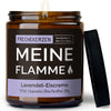 Kerze mit Spruch | meine flamme