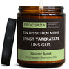 Deko Kerze | ein bisschen mehr ernst täterätäte uns gut.