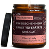 Deko Kerze | ein bisschen mehr ernst täterätäte uns gut.