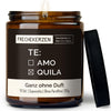 te: amo quila | https://frechekerzen.s3.eu-central-1.amazonaws.com/release/250ml+GROSS/alkohol/images/ohneduf/main-ob.jpg FRECHEKERZEN, Witzige Sojawachs Duftkerze mit frechem Spruch und aufregendem Duft, ideal als lustiges handgemachtes Geschenk