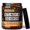Lustige Kerze | bitte nicht im bad koksen 1