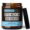 Lustige Kerze | bitte nicht im bad koksen 1