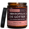 Geschenkkerze | abikropolis die götter verlassen den olymp.