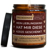 Kerze mit Spruch | mein lieblingskind hat mir diese kerze geschenkt.