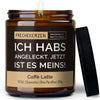 ich habs angeleckt. jetzt ist es meins! | https://frechekerzen.s3.eu-central-1.amazonaws.com/release/250ml+GROSS/geschwister/images/latte/main-ob.jpg FRECHEKERZEN, Witzige Sojawachs Duftkerze mit frechem Spruch und aufregendem Duft, ideal als lustiges handgemachtes Geschenk