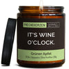 Lustige Duftkerze | it's wine o'clock.