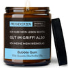 Deko Kerze | ich habe mein leben richtig gut im griff! also ich meine mein weinglas.