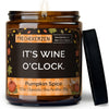 Lustige Duftkerze | it's wine o'clock.