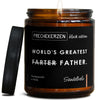 world's greatest farter father. | eltern/papa/world-s-grea-9080444/images/sandel/main-ob.jpg FRECHEKERZEN, Witzige Sojawachs Duftkerze mit frechem Spruch und aufregendem Duft, ideal als lustiges handgemachtes Geschenk