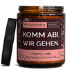 Freche Kerze | komm abi, wir gehen.