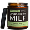 Kerze mit Spruch | upgraded to milf