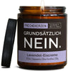 Kerze mit Deckel | grundsätzlich nein.