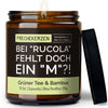 Geschenkkerze | bei "rucola" fehlt doch ein "m"?!