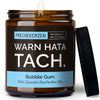 Kerze mit Spruch | warn hata tach.