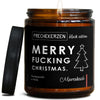 merry fucking christmas. | weihnachten/merry-fuckin-5686492/images/marrake/main-ob.jpg FRECHEKERZEN, Witzige Sojawachs Duftkerze mit frechem Spruch und aufregendem Duft, ideal als lustiges handgemachtes Geschenk