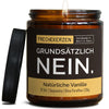 Kerze mit Deckel | grundsätzlich nein.