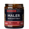 Freche Kerze | maler. mehr geht nicht.