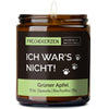 Kerze mit Spruch | ich war‘snicht!