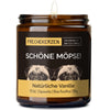 schöne möpse! | https://frechekerzen.s3.eu-central-1.amazonaws.com/release/250ml+GROSS/hunde/images/vanille/main-od.jpg FRECHEKERZEN, Witzige Sojawachs Duftkerze mit frechem Spruch und aufregendem Duft, ideal als lustiges handgemachtes Geschenk
