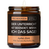 Lustige Duftkerze | der unterricht ist beendet, wenn ich das sage!
