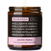 Duftkerze mit Spruch | intelligente heizung, intelligente kamera, intelligente zahnbürste. ich fänd intelligente menschen total gut.