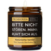 Freche Kerze | bitte nicht stören. mama ruht sich aus.