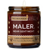 Freche Kerze | maler. mehr geht nicht.