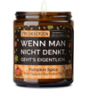Duftkerze mit Spruch | wenn man nicht denkt, geht's eigentlich.