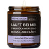 Lustige Duftkerze | läuft bei mir. zwar rückwärts und bergab, aber läuft.