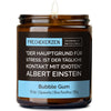 Freche Kerze | der hauptgrund für stress, ist der tägliche kontakt mit idioten. albert einstein