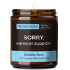 Kerze mit Spruch | sorry, hab nicht zugehört.