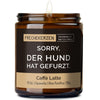 Lustige Duftkerze | sorry, der hund hat gefurzt.