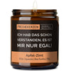 Kerze im Glas | ich hab das schon verstanden, es ist mir nur egal!