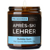 Duftkerze mit Spruch | après-ski lehrer