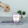 i smell rainbow.. | Funkelnde Duftkerze mit Einhorn Spruch | Handgemacht aus Sojawachs | In Geschenkbox | BFF Geburtstag Valentinstag Geschenk für Sie Freundschaft Freundin Deko Kerze gute Laune