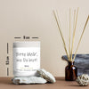 mysoy Originals, Elegante Sojawachs Duftkerze mit ausgefallenem Spruch und aufregendem Duft, ideal als liebevoll handgemachtes Geschenk