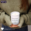 mysoy Originals, Elegante Sojawachs Duftkerze mit ausgefallenem Spruch und aufregendem Duft, ideal als liebevoll handgemachtes Geschenk