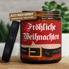 fröhliche weihnachten | weihnachten/froehliche-w-8526733/images/ohneduf/main-live.jpg FRECHEKERZEN, Witzige Sojawachs Duftkerze mit frechem Spruch und aufregendem Duft, ideal als lustiges handgemachtes Geschenk